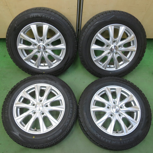 バリ溝！22年！キレイ！9分★スタッドレス 185/65R15 ダンロップ ウインターマックス WM02 JOKER ジョーカー 15インチ PCD114.3/5H★6041702イス