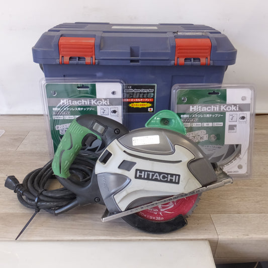 [送料無料] ★日立 HITACHI 180mm チップソーカッタ CD7SA　ステンレス用チップソー 2枚　RINGSTAR BOX　セット★