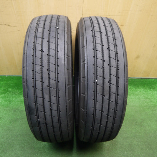 バリ溝！25年！9分！2本★トラック タイヤ 215/70R17.5 123/121J ブリヂストン R173 17.5インチ★5121212Hノタ