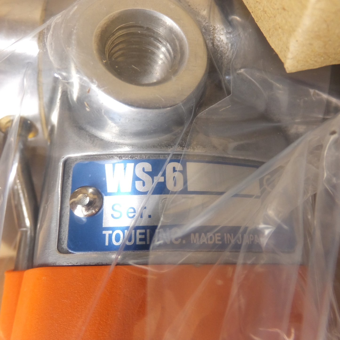 [送料無料] 未使用★藤栄 TOUEI ウォーターサンダー Water Sander WS-6　常圧 エアーツール★