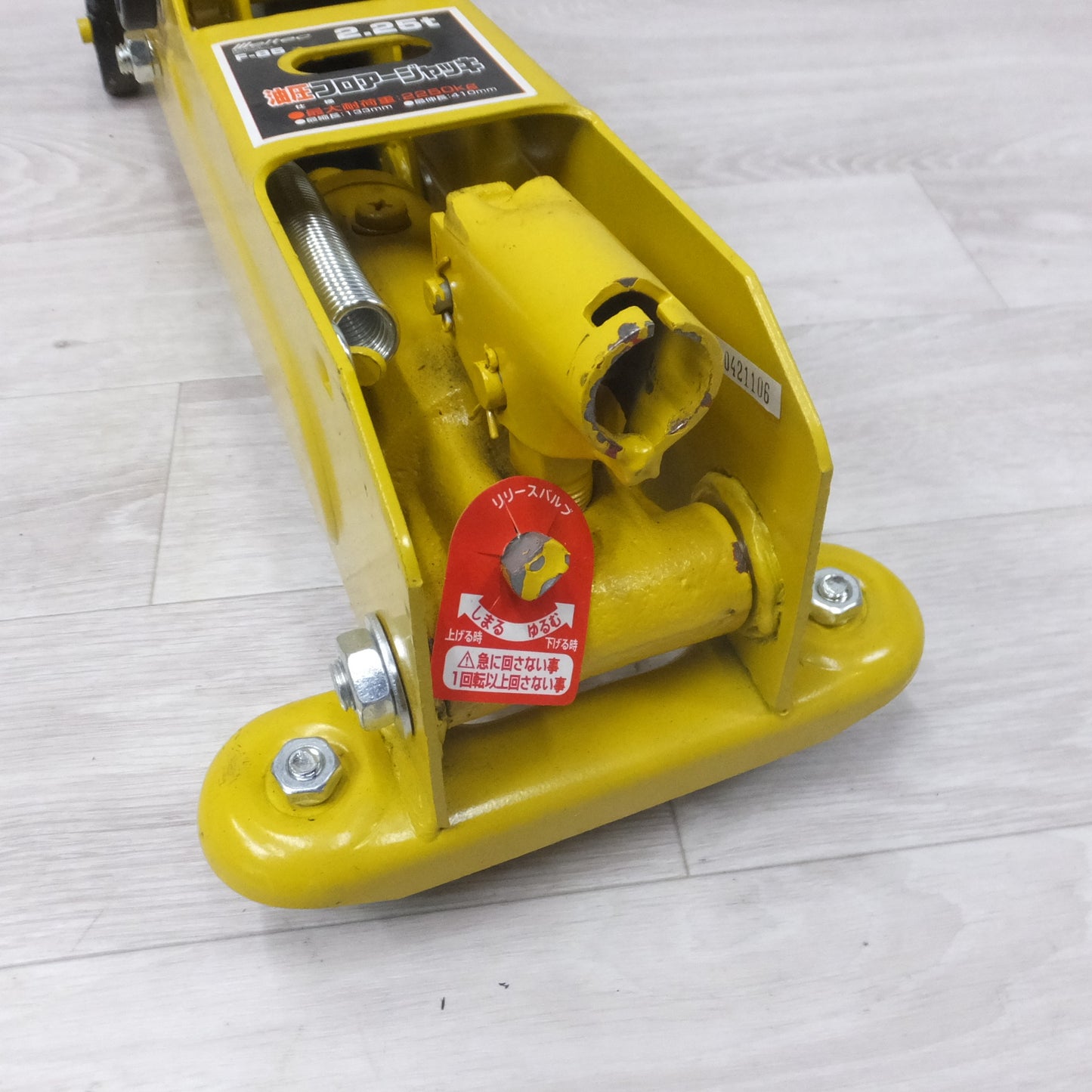 [送料無料] ◆Meltec メルテック 油圧フロアージャッキ F-85 2.25トン 2250kg フロアジャッキ 揚幅133-410mm◆