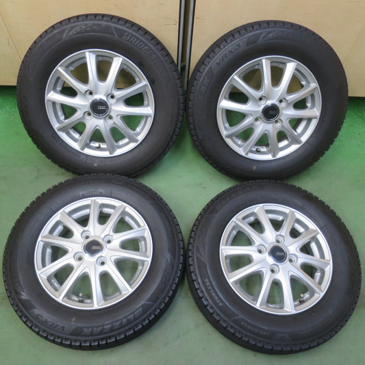 4本価格！22年◎スタッドレス 145/80R13 ブリヂストン ブリザック VRX3 PREO プレオ 13インチ PCD100/4H◎6092501イス
