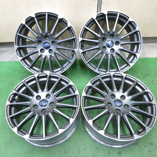 4本価格★スバル レヴォーグ STI スポーツ 純正 ホイール 18インチ 18×7.5J PCD114.3/5H★5090103ナホ