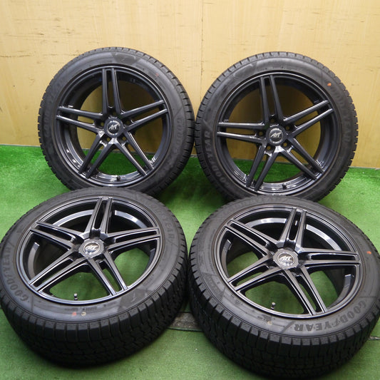 バリ溝！22年！キレイ！9.5分以上★BMW MINI 等 AFT ZINC 225/45R17 スタッドレス グッドイヤー アイスナビ8 ザンク 17インチ PCD112/5H★5062310Hス