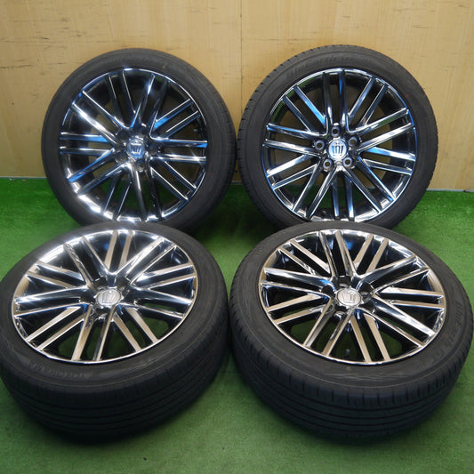 キレイ★トヨタ 210系 クラウン アスリート 純正 225/45R18 ヨコハマ BluEarth-GT AE51 ブルーアース 18インチ PCD114.3/5H★6041501Hノ