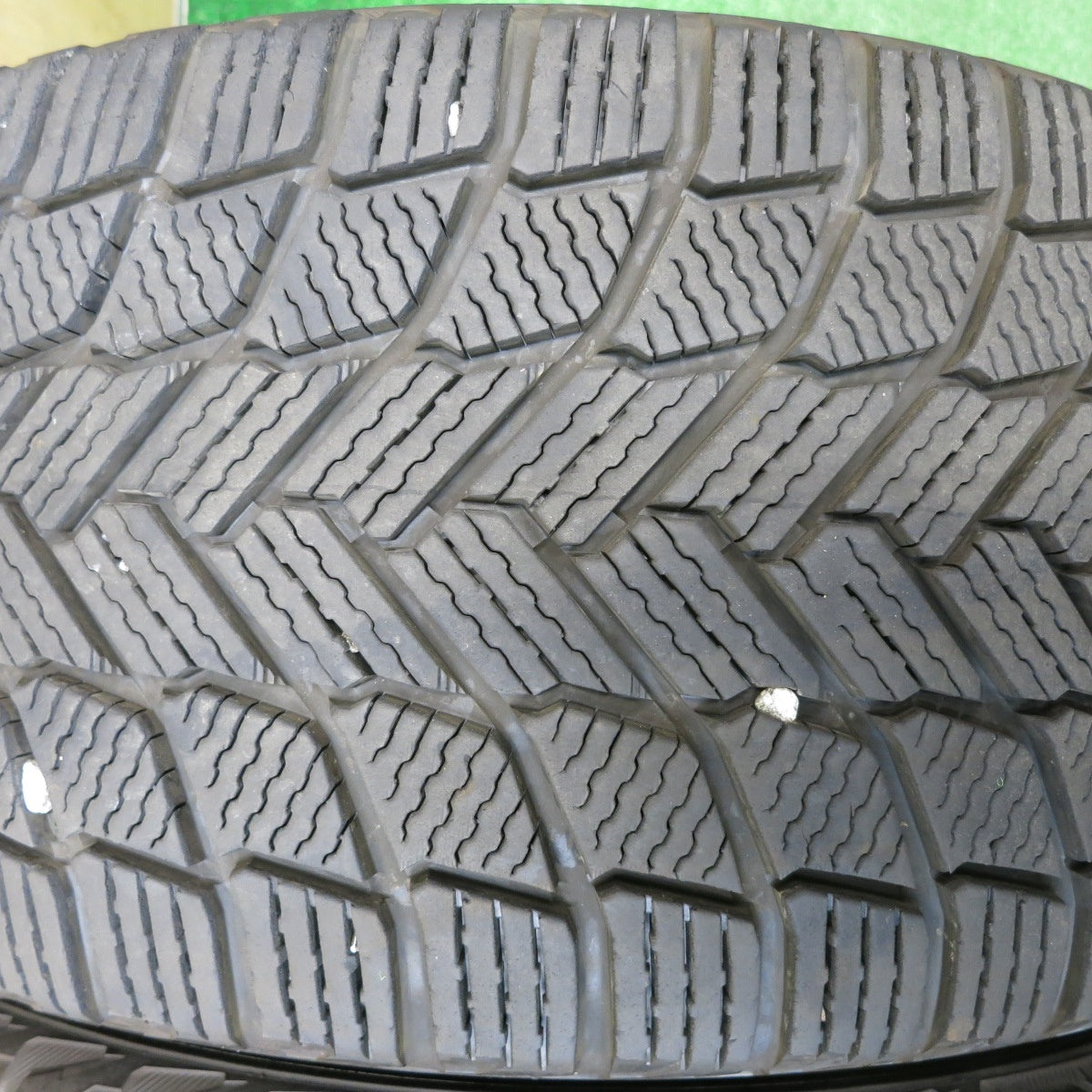 バリ溝！キレイ！9分★ベンツ 等 AGA Burg TARGA 245/45R18 スタッドレス ミシュラン X-ICE SNOW 18インチ ブルグ PCD112/5H★5121107HAス