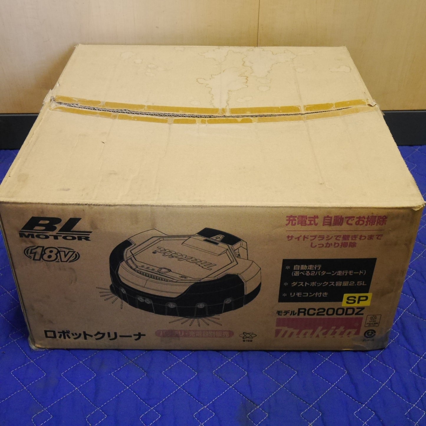 [送料無料] キレイ！付属品付き☆マキタ 充電式 ロボット クリーナー RC200D 業務用 ロボット 掃除機 18V makita 本体のみ☆