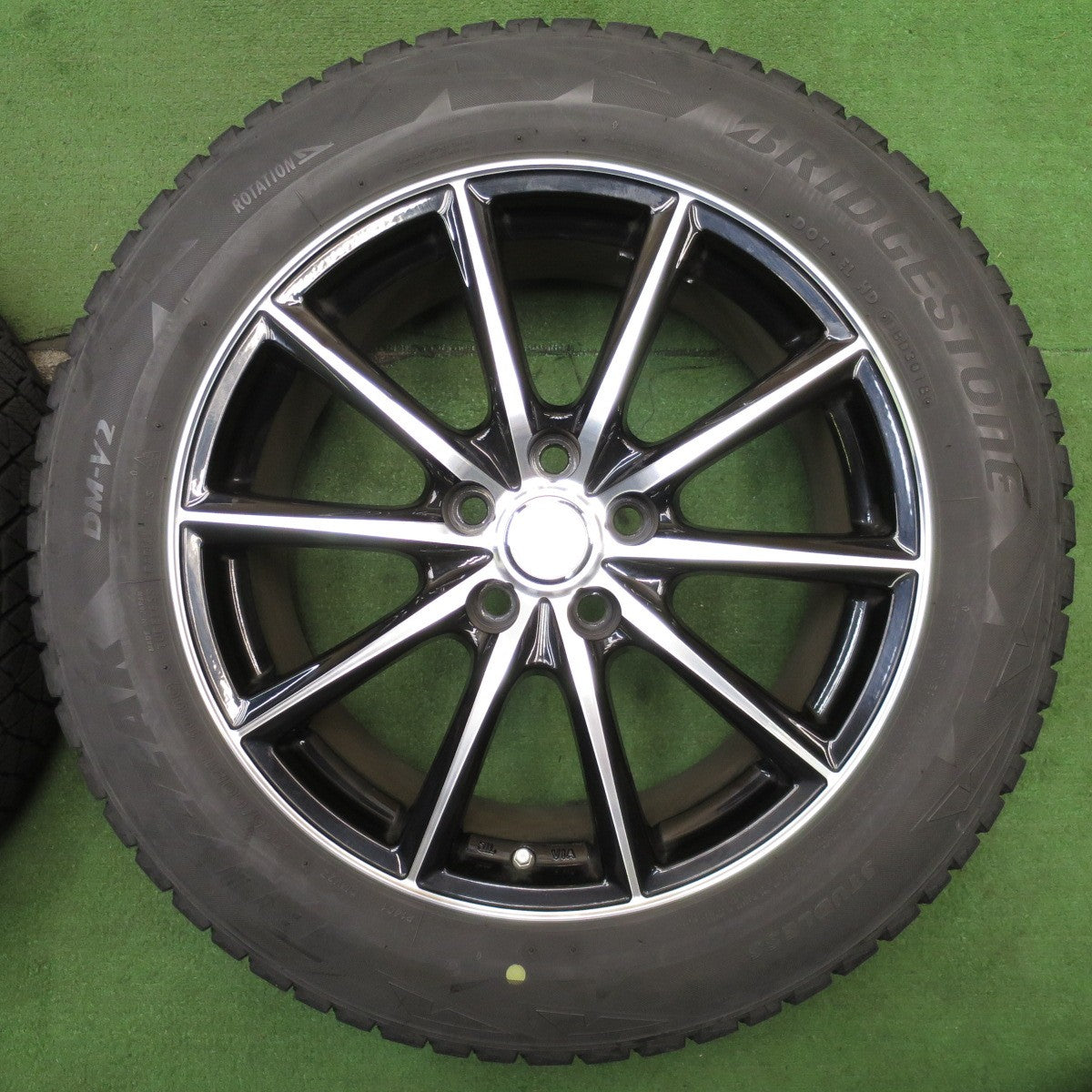 キレイ★スタッドレス 225/60R18 ブリヂストン ブリザック DM-V2 ECO FORME エコフォルム 18インチ PCD114.3/5H★5060205NJス
