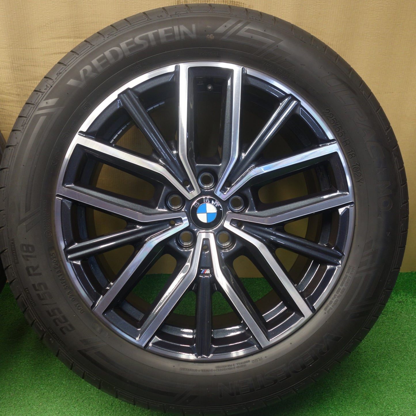 キレイ！25年★BMW X1 838M 純正 225/55R18 VREDESTEIN ULTRAC MO 18インチ PCD112/5H★6051805KTノ