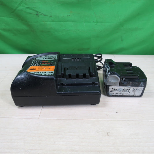 [送料無料] まとめ売り！セット☆日立 リチウム イオン 専用 充電器 UC18YSL2 バッテリー BSL1430 14.4V 44Wh 蓄電池 電動 工具☆