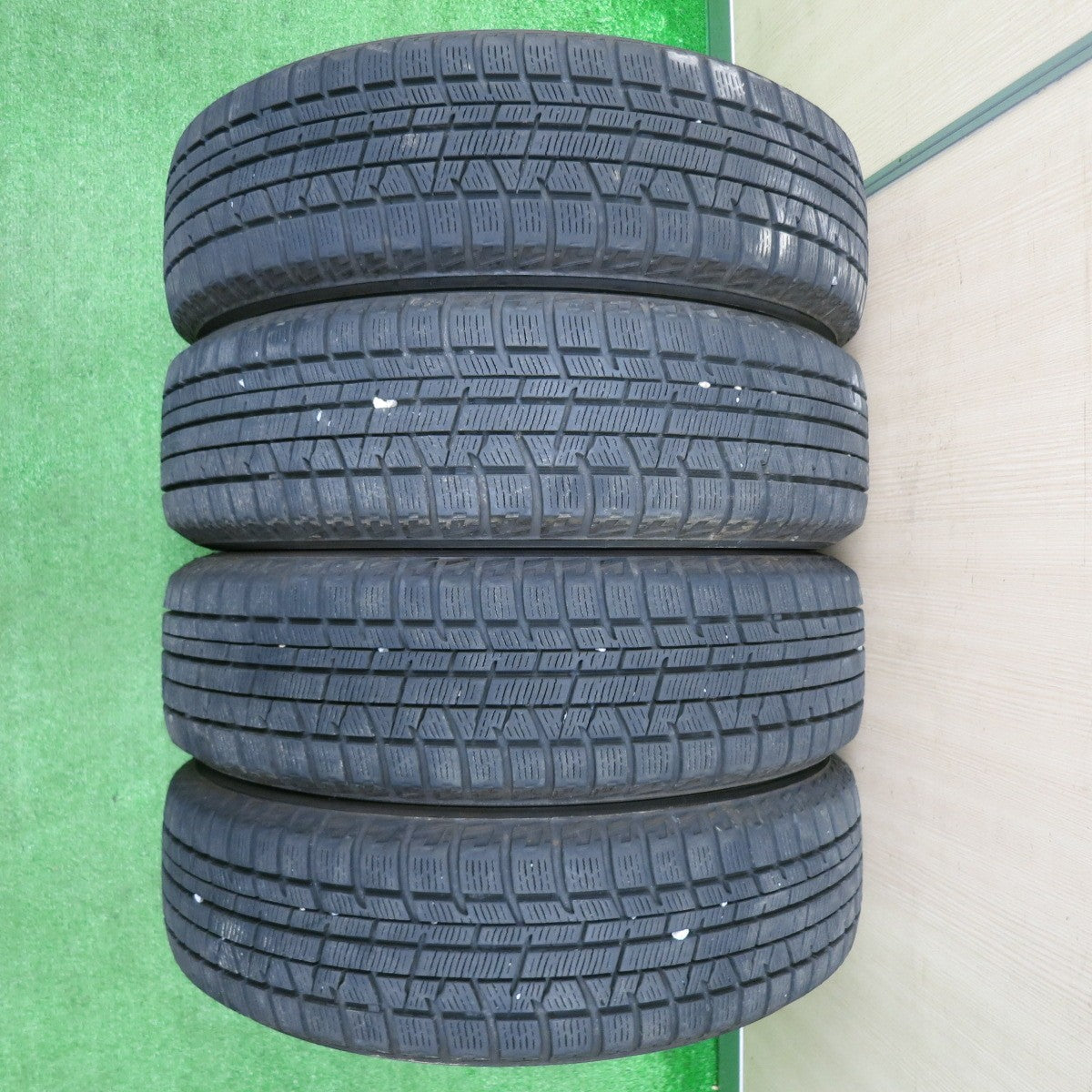 [送料無料] バリ溝！8.5分★スタッドレス 155/65R14 ヨコハマ アイスガード iG50 プラス SEIN AME ザイン 14インチ PCD100/4H★4111801NJス