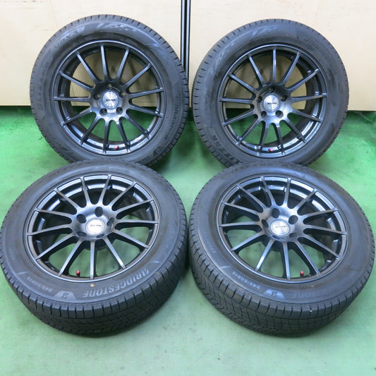バリ溝！24年！キレイ！9.5分以上★BMW 等 IRVINE F01 245/50R18 スタッドレス ブリヂストン ブリザック VRX3 アーヴィン 18インチ PCD120/5H★5092601SKス