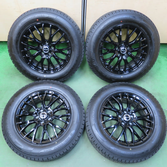 超バリ溝！24年！キレイ！ほぼ10分★スタッドレス 225/65R17 グッドイヤー アイスナビ SUV Exceeder エクシーダー 17インチ PCD114.3/5H★5110401イス