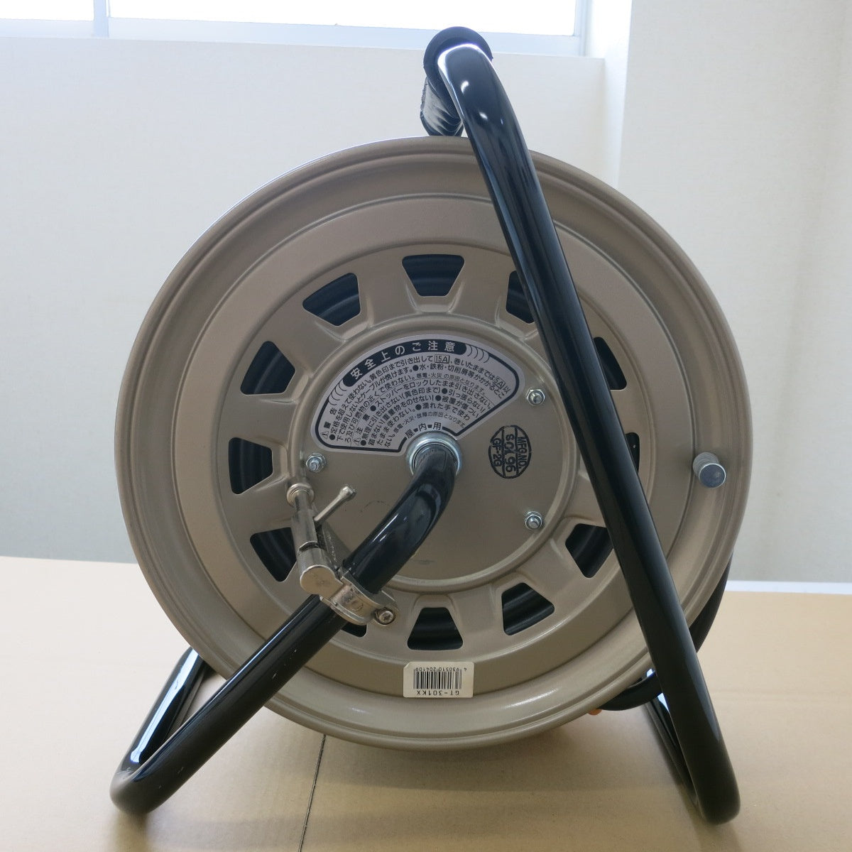 [送料無料] 未使用◆ハタヤ サンタイガー コード リール GT-301KX VCT3心×2.0㎟×30m 延長 コード 電工 ドラム 屋内用 HATAYA 畑屋製作所◆