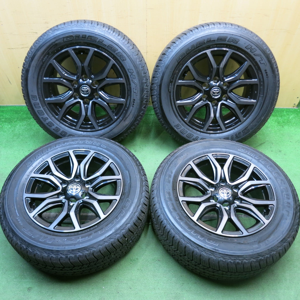 ほぼ新車外し★トヨタ GUN125 ハイラックス GRスポーツ 純正 265/60R18 ブリヂストン デューラー H/T  684Ⅱ 18インチ PCD139.7/6H★5092010HAノ