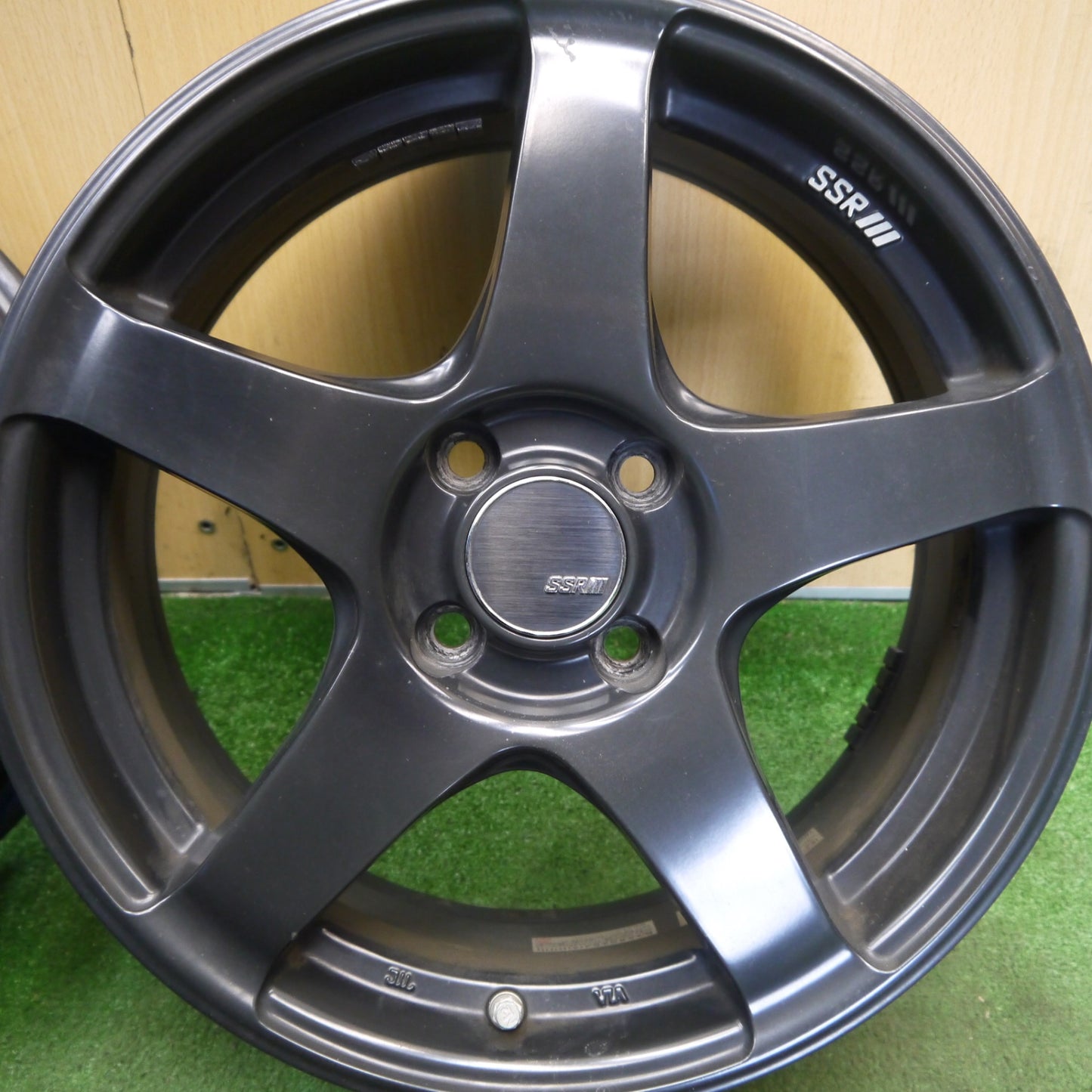 センサー付！キレイ★SSR GTV01 TANABE 16インチ ホイール タナベ 16×6.5J PCD100/4H★6042209Hホ