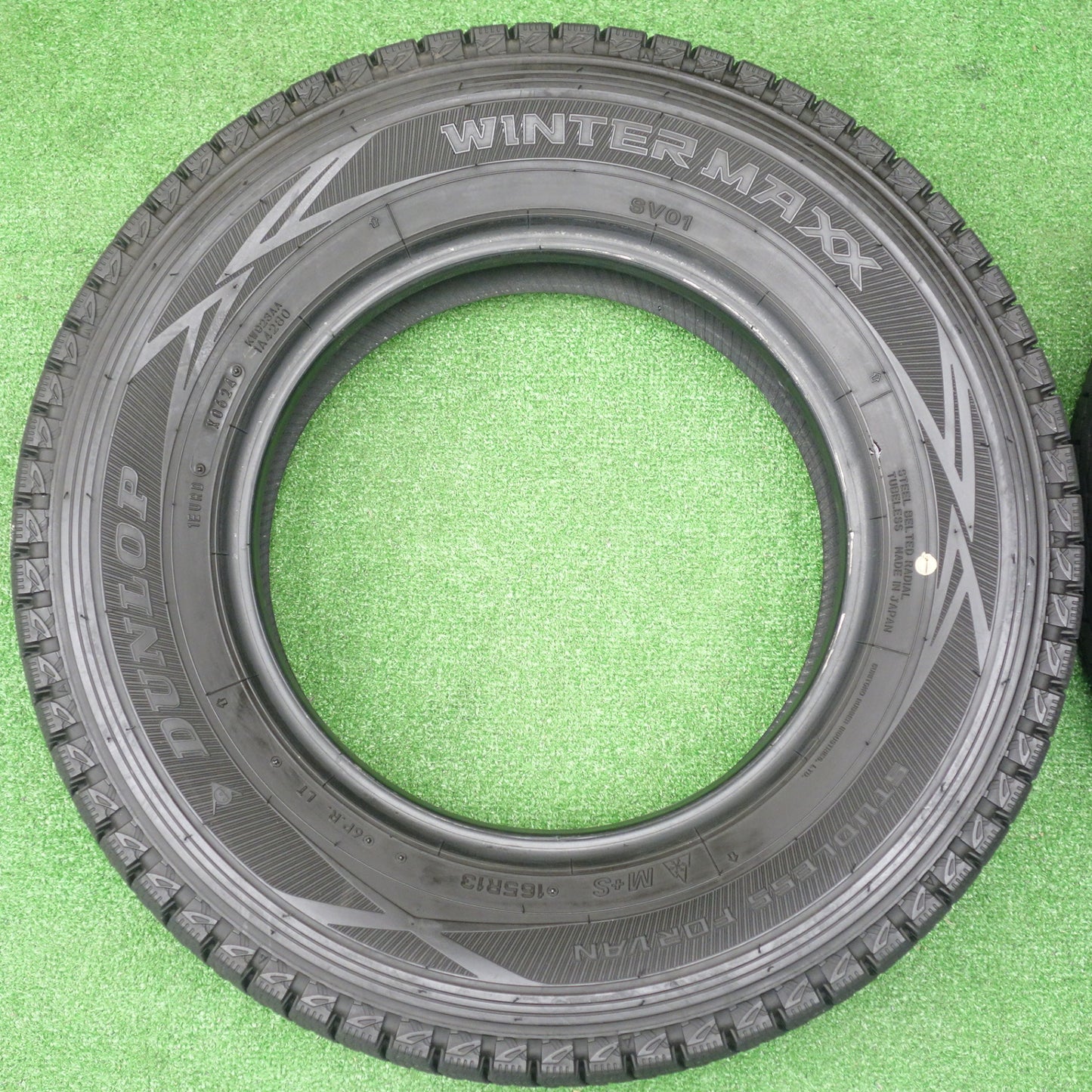 超バリ溝！24年！ほぼ10分★スタッドレス 165R13 6PR ダンロップ ウインターマックス SV01 タイヤ 13インチ タウンエース プロボックス サクシード 等★6010504KTスタ