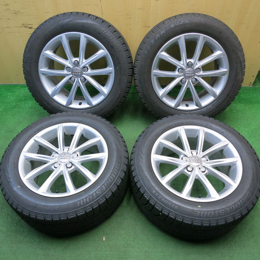 バリ溝！キレイ！9.5分★アウディ TT 8J 純正 235/55R17 スタッドレス ブリヂストン ブリザック VRX 17インチ PCD112/5H★5050501HAス