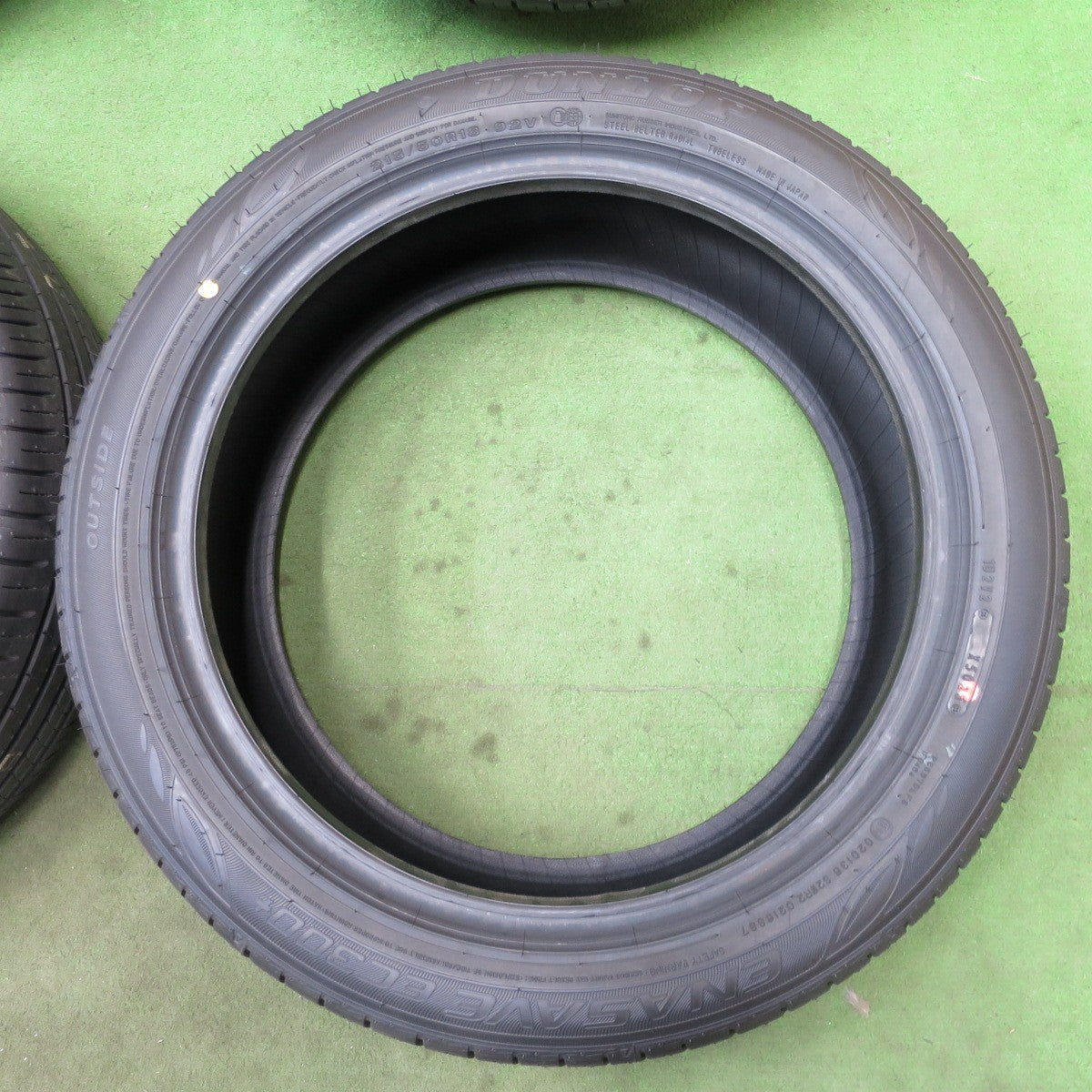 新車外し！25年★215/50R18 ダンロップ エナセーブ EC300+ タイヤ 18インチ ヤリスクロス CX-3 等★6031302NGノタ
