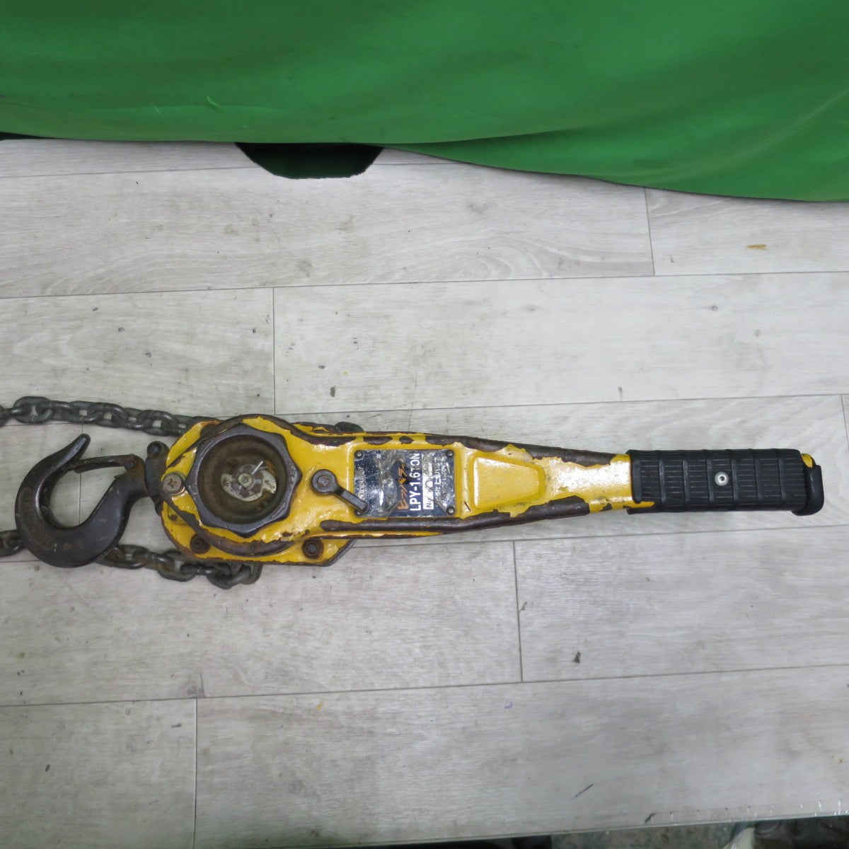 [送料無料] ☆大洋製器工業 ヒッパラー レバー ブロック レバー ホイスト LPY-1.6TON 1.6t 1.6トン 1.6TON 揚程 1.5m 荷締機 荷締め機 チェーン ガッチャ チェーン ブロック☆