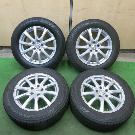 キレイ！23年★スタッドレス 225/60R17 ブリヂストン ブリザック VRX3 ravrion RS01 ラブリオン 17インチ PCD114.3/5H★6012001ナス