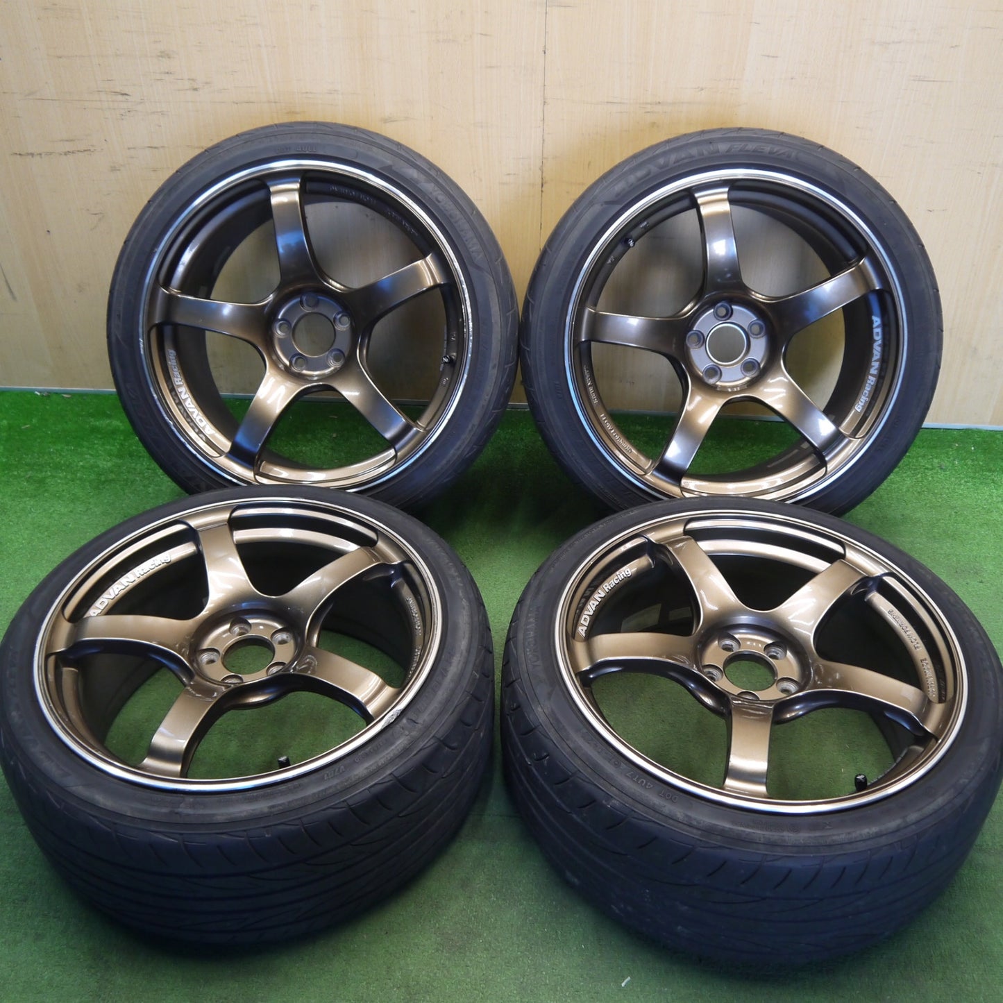 4本価格★BRZ 86 等 ADVAN Racing TC-4 225/40R18 235/40R18 ヨコハマ ADVAN FLEVA アドバン レーシング 18インチ PCD100/5H★6042105Hノ