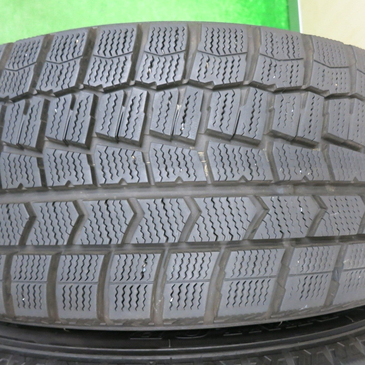バリ溝 21年 キレイ 9.5分★ワーゲン等 BORBET タイプV 205/55R16 スタッドレス ダンロップ WM02 PCD112/5H★4102802NJス