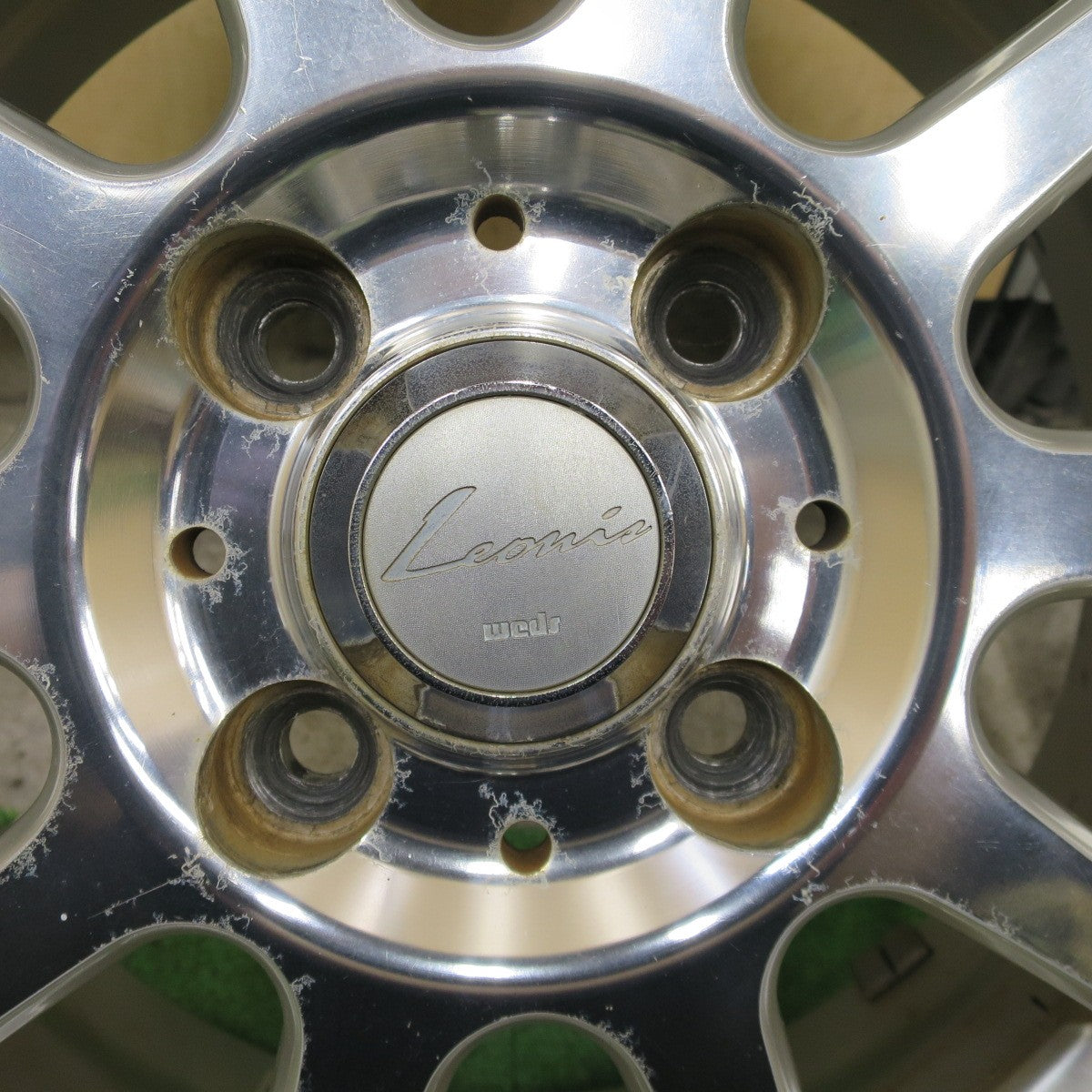 4本価格★Leonis FX weds 14インチ レオニス ウェッズ ホイール 14×5J PCD100/4H★6051202NGホ