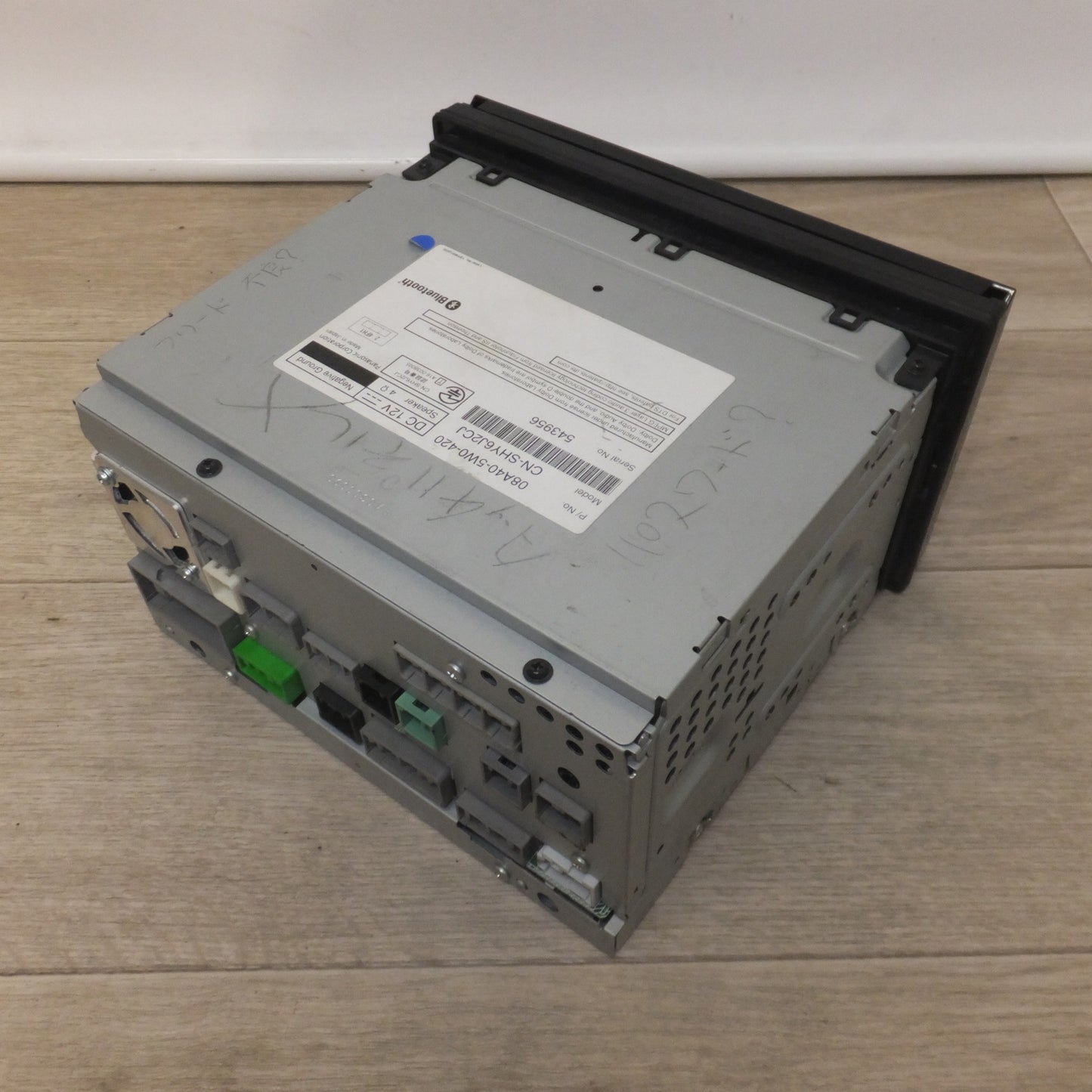 [送料無料] ジャンク★パナソニック製 ホンダ 純正 スタンダードインターナビ Gathers VXM-175VFI 08A40-5W0-420 セキュリティロック[4]★