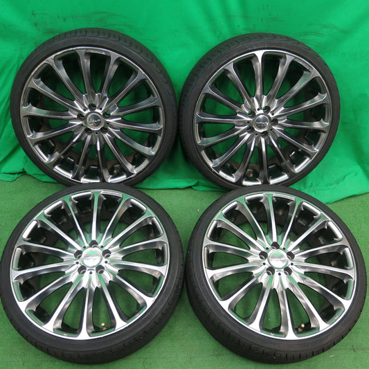 *送料無料* 4本！21年★プリウス等 WALD PORTOFINO P21C 215/35R19 セイフリッチ FRC26 ヴァルド ポルトフィーノ PCD100/5H★4050101ナノ