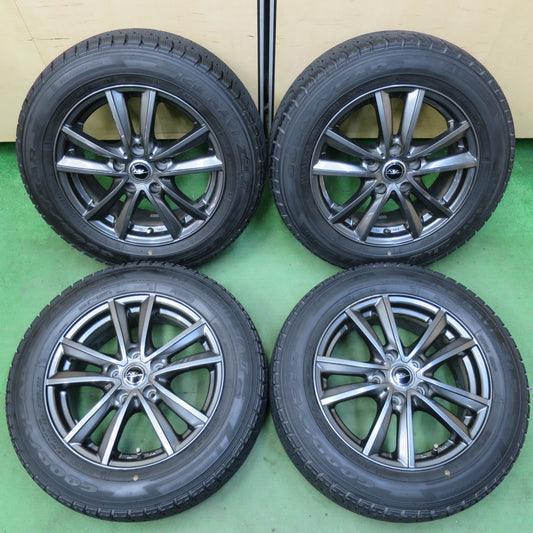 バリ溝！キレイ！9分★スタッドレス 205/60R16 グッドイヤー アイスナビ ZEA2 NIRVANA NV ニルバーナ ニルヴァーナ 16インチ PCD114.3/5H★5041203イス