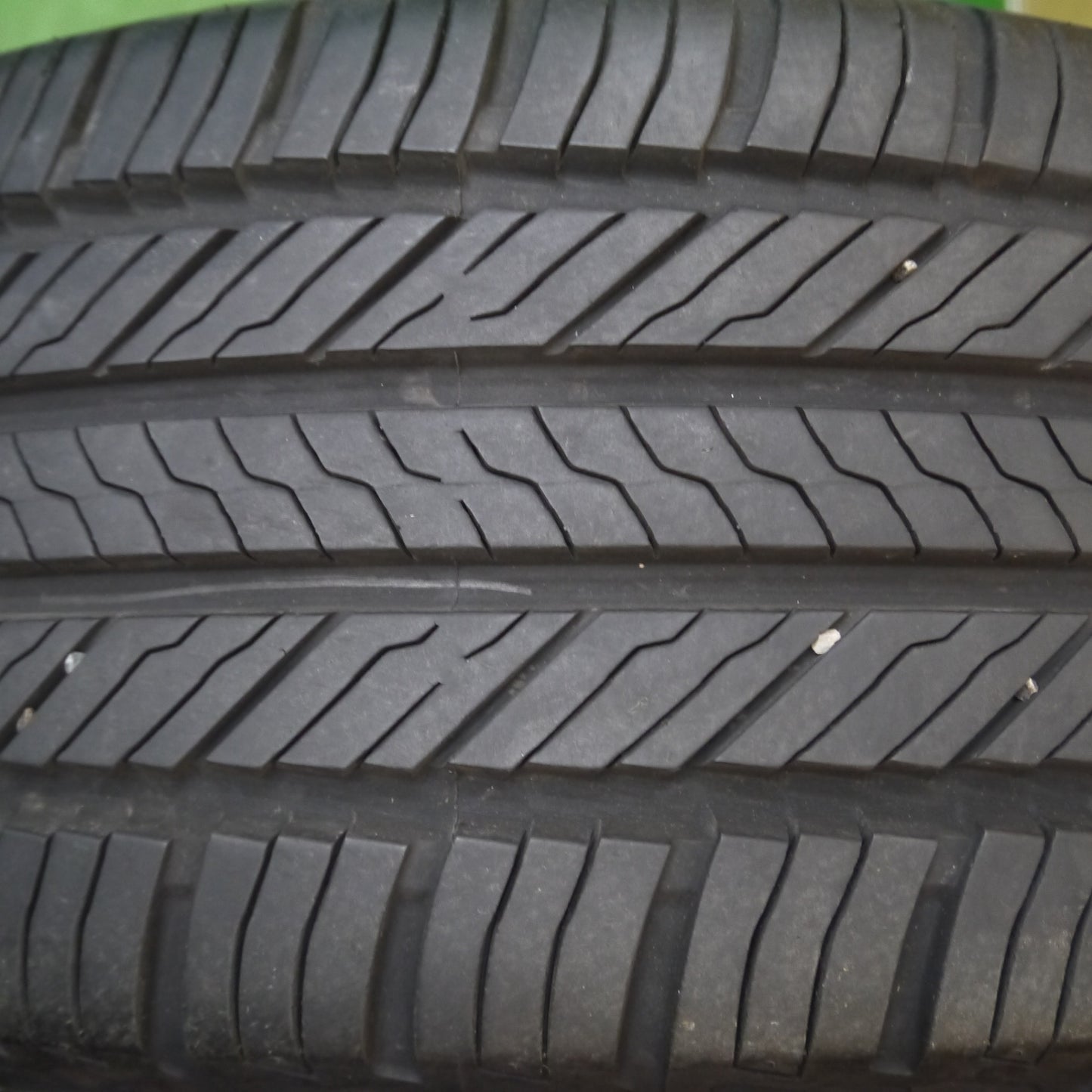 [送料無料] バリ溝！9.5分★スバル SJ フォレスター 純正 225/55R18 ヨコハマ ジオランダー CV G058 18インチ PCD100/5H★5021402Hノ
