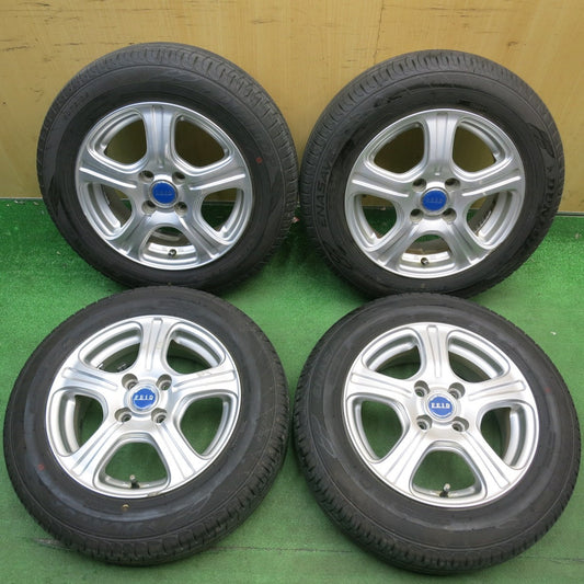 ほぼ未使用！24年★165/70R14 ダンロップ エナセーブ EC204 FEID フェイド 14インチ PCD100/4H★6050607HAノ