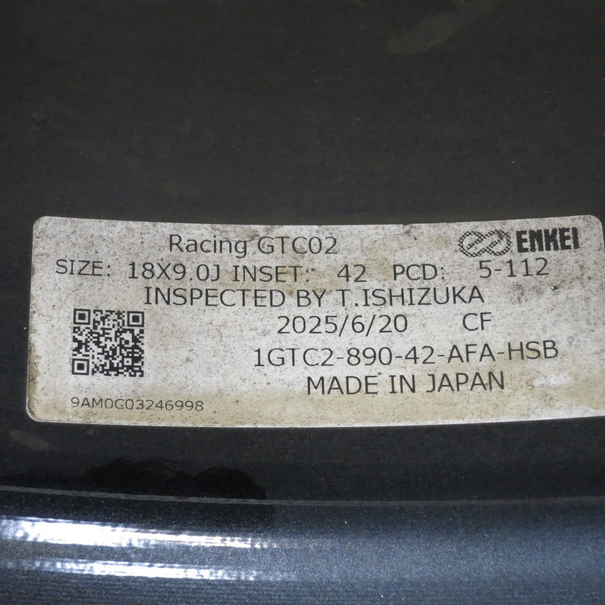 センサー付！バリ溝！23年！キレイ！8.5分◎アウディ 等 ENKEI GTC02 245/40R18 コンチネンタル コンチスポーツ コンタクト5 AO エンケイ 18インチ PCD112/5H◎6090501KKノ