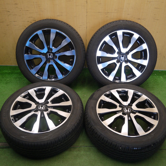 バリ溝！25年！9.5分以上◎ホンダ GE8 フィット RS 純正 185/55R16 トーヨー ナノエナジー3 プラス 16インチ PCD100/4H◎6062602Hノ
