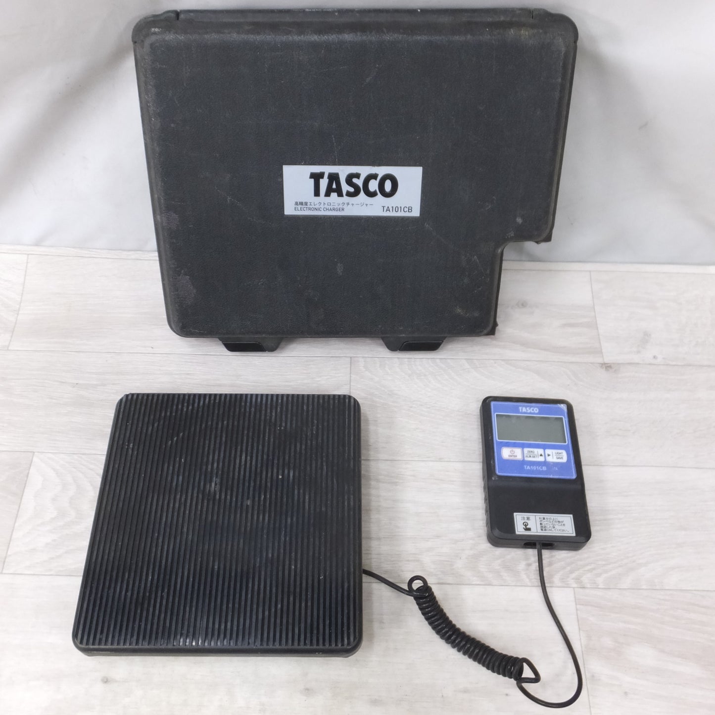 [送料無料] ◆タスコ TASCO 高精度 エレクトロニック チャージャー TA101CB ケース付き チャージング スケール はかり◆