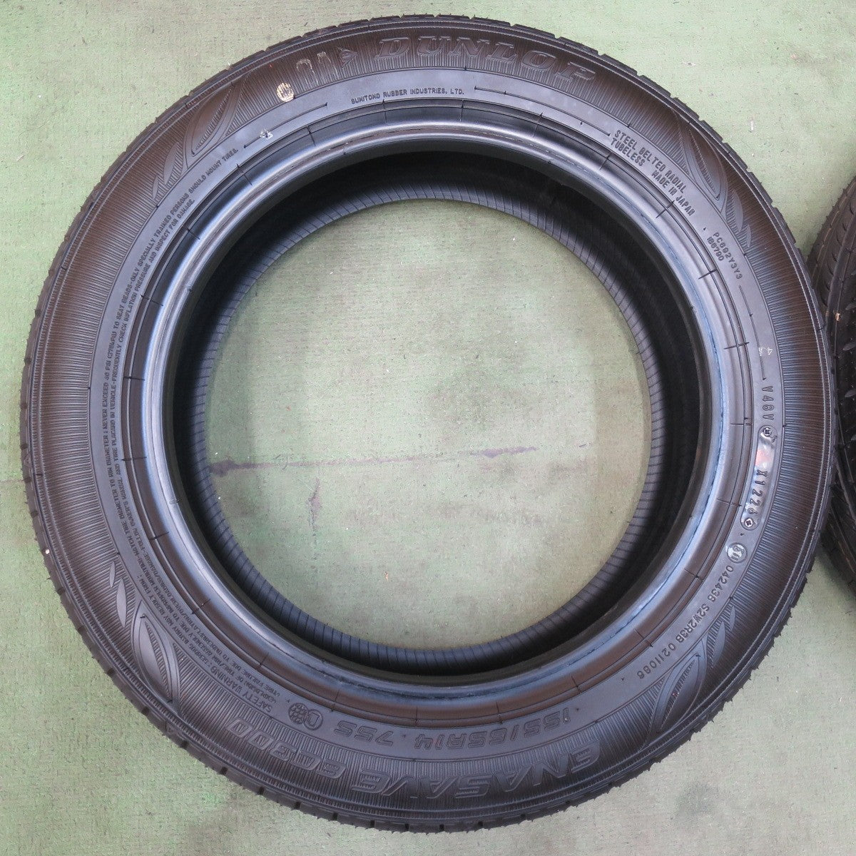 新車外し！26年★155/65R14 ダンロップ エナセーブ EC300 タイヤ 14インチ N-BOX N-WGN タント スペーシア デイズ 等★6060402イノタ
