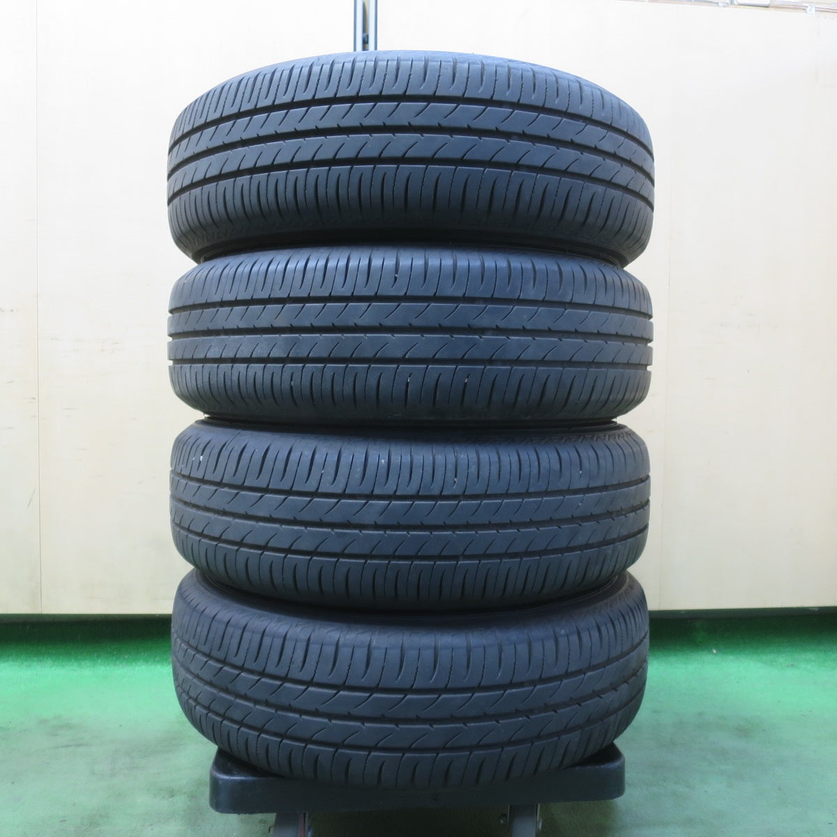 バリ溝！25年！9.5分★トヨタ ポルテ 純正 スチール 175/70R14 トーヨー ナノエナジー3 プラス 14インチ PCD100/4H★6042709イノ