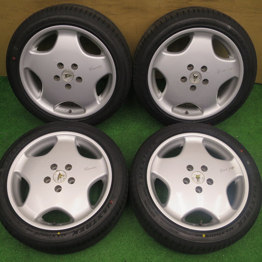 未使用！25年★WORK RYVER Touring EX 215/45R17 マックストレック MAXIMUS M2 ワーク レイバー 17インチ PCD114.3/5H★5121802NKス