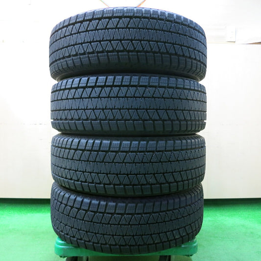 バリ溝 22年 ほぼ10分★スタッドレス 225/65R17 ブリヂストン ブリザック DM-V3 タイヤ ハリアー RAV4等★4012209イスタ