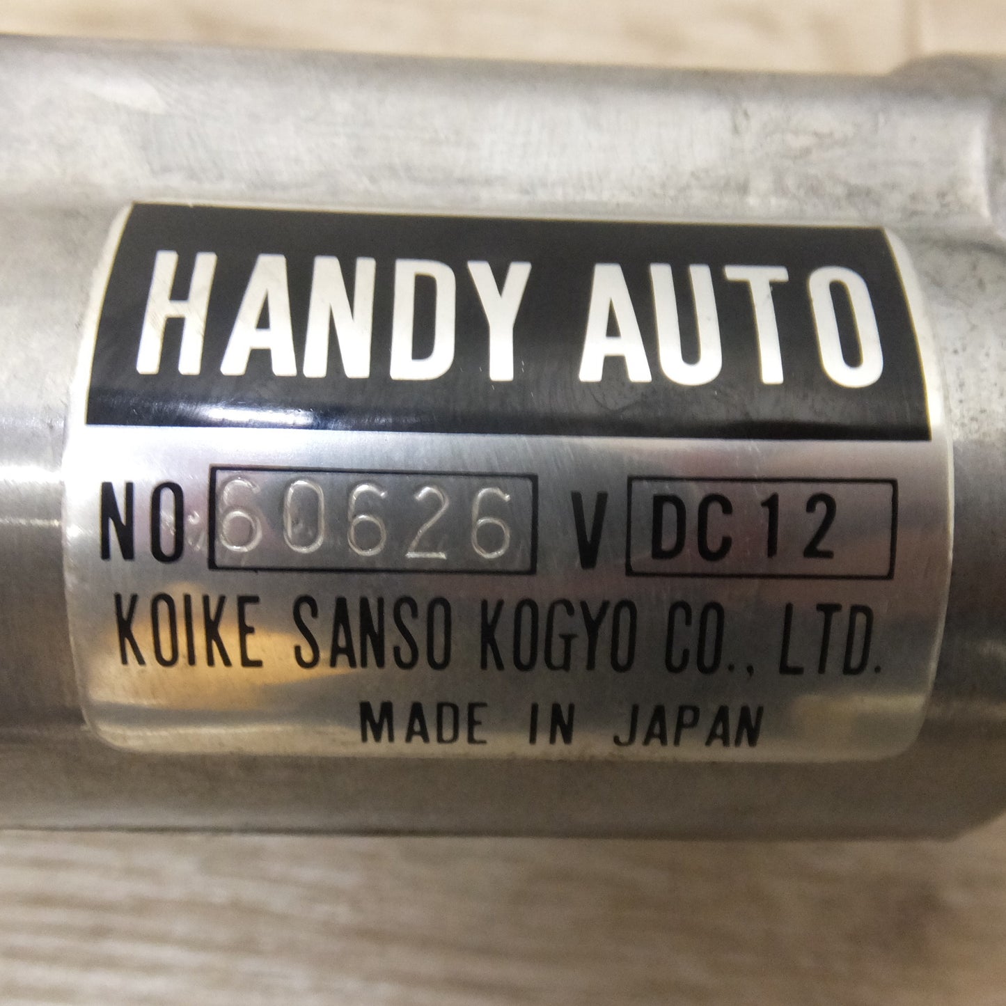 [送料無料] 美品★小池酸素工業 KOIKE 可搬式自動ガス切断機 ハンディオート HANDY AUTO DC12V★