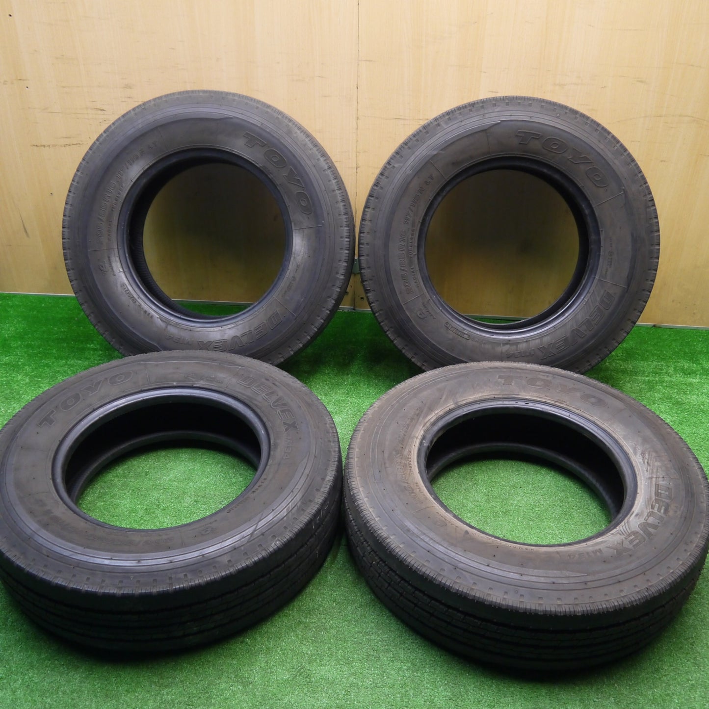 4本価格！21年★トラック タイヤ 205/85R16 117/115N トーヨー デルベックス M134 16インチ★5102404Hノタ