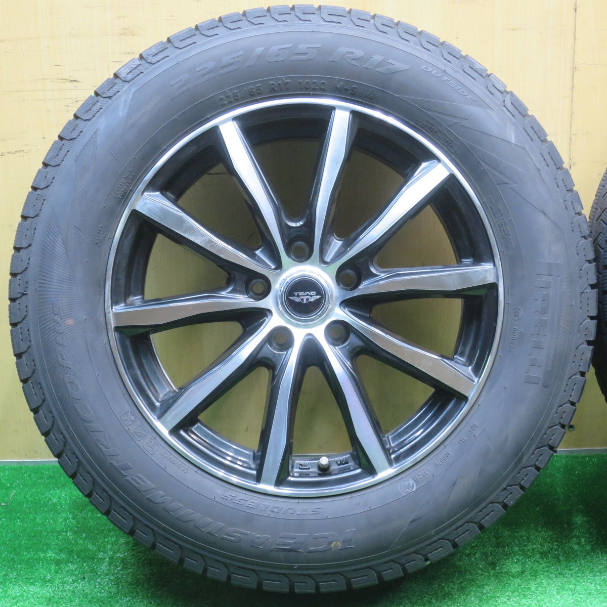 4本価格！21年★スタッドレス 225/65R17 ピレリ アイスアシンメトリコ プラス TEAD テッド 17インチ PCD114.3/5H★5102101NJス