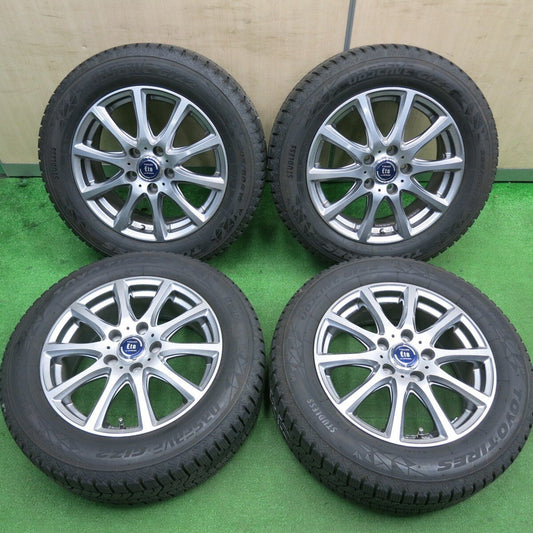 バリ溝！21年！キレイ！9.5分★スタッドレス 205/60R16 トーヨー オブザーブ GIZ2 TIRADO Eta LA STRADA ティラード ラストラーダ 16インチ PCD114.3/5H★4123102HAス