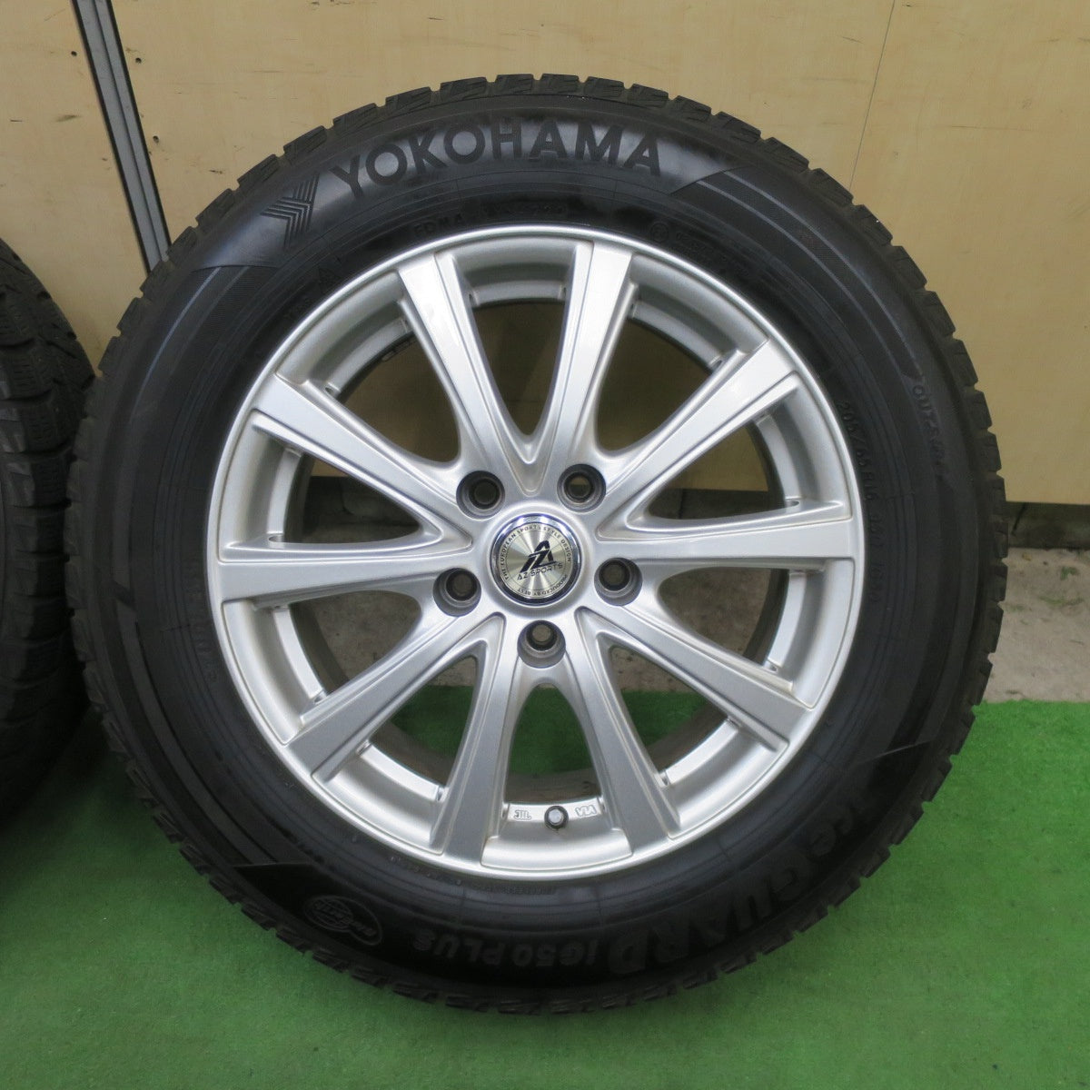 キレイ★スタッドレス 205/65R16 ヨコハマ アイスガード iG50 プラス AZ SPORTS AZスポーツ 16インチ PCD114.3/5H★6021805TTス