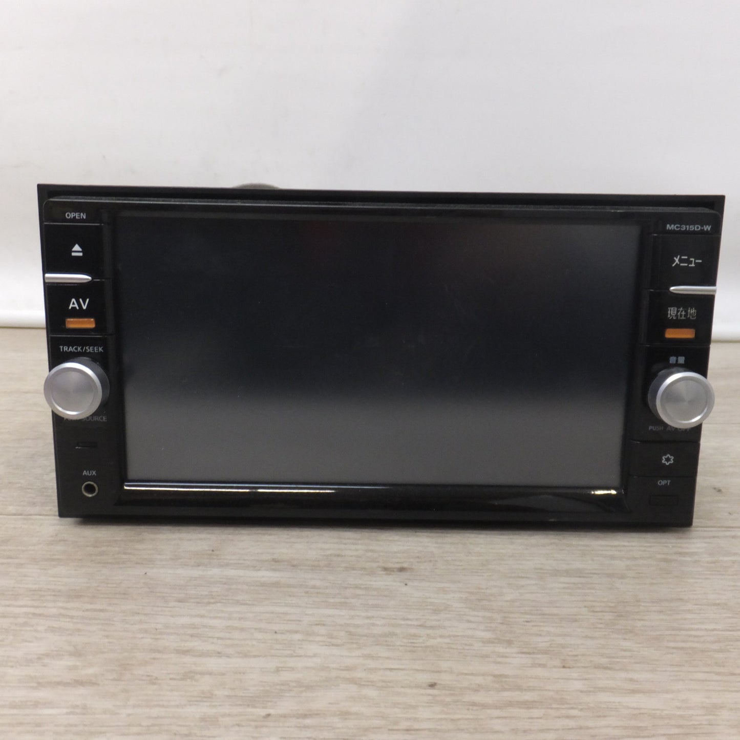 [送料無料] 現状品★クラリオン製 日産 純正 オリジナルナビゲーションシステム MC315D-W B8260-C994F-NP(65)★