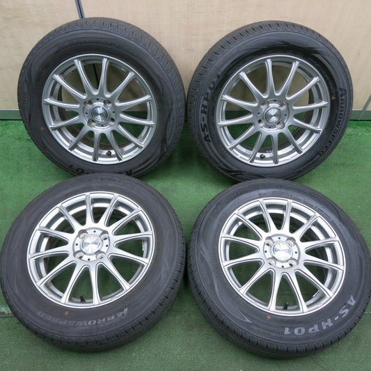 *送料無料* バリ溝！22年！9.5分★185/65R15 ARROWSPEED AS-HP01 ravrion LUMIERE ラブリオン 15インチ PCD100/4H★4060302HAノ