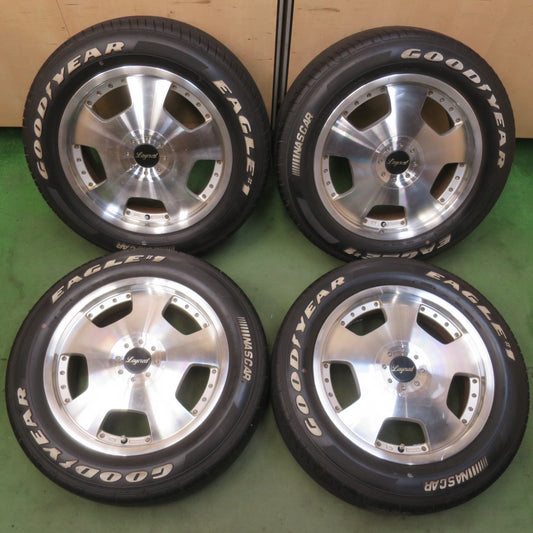 バリ溝！22年！9.5分★215/60R17 109/107R グッドイヤー イーグル #1 Layered ディッシュ レイヤード 17インチ PCD114.3/4H 5H マルチ★6052902イノ