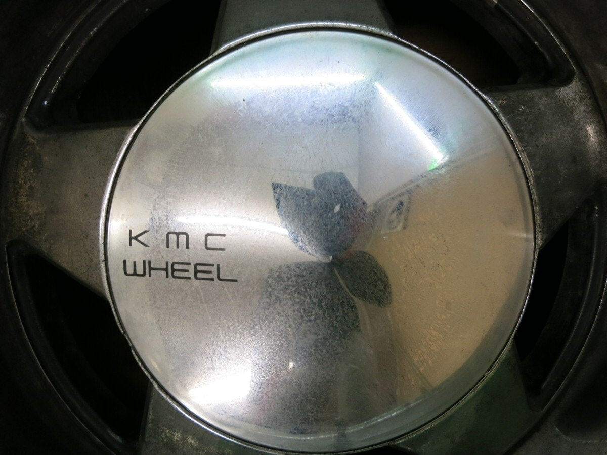 5本価格 激レア 深リム★ランクル 等 KMC WHEEL 16.5×9.75 KMC ホイール 16.5インチ PCD139.7/6H★2032904ヒホ