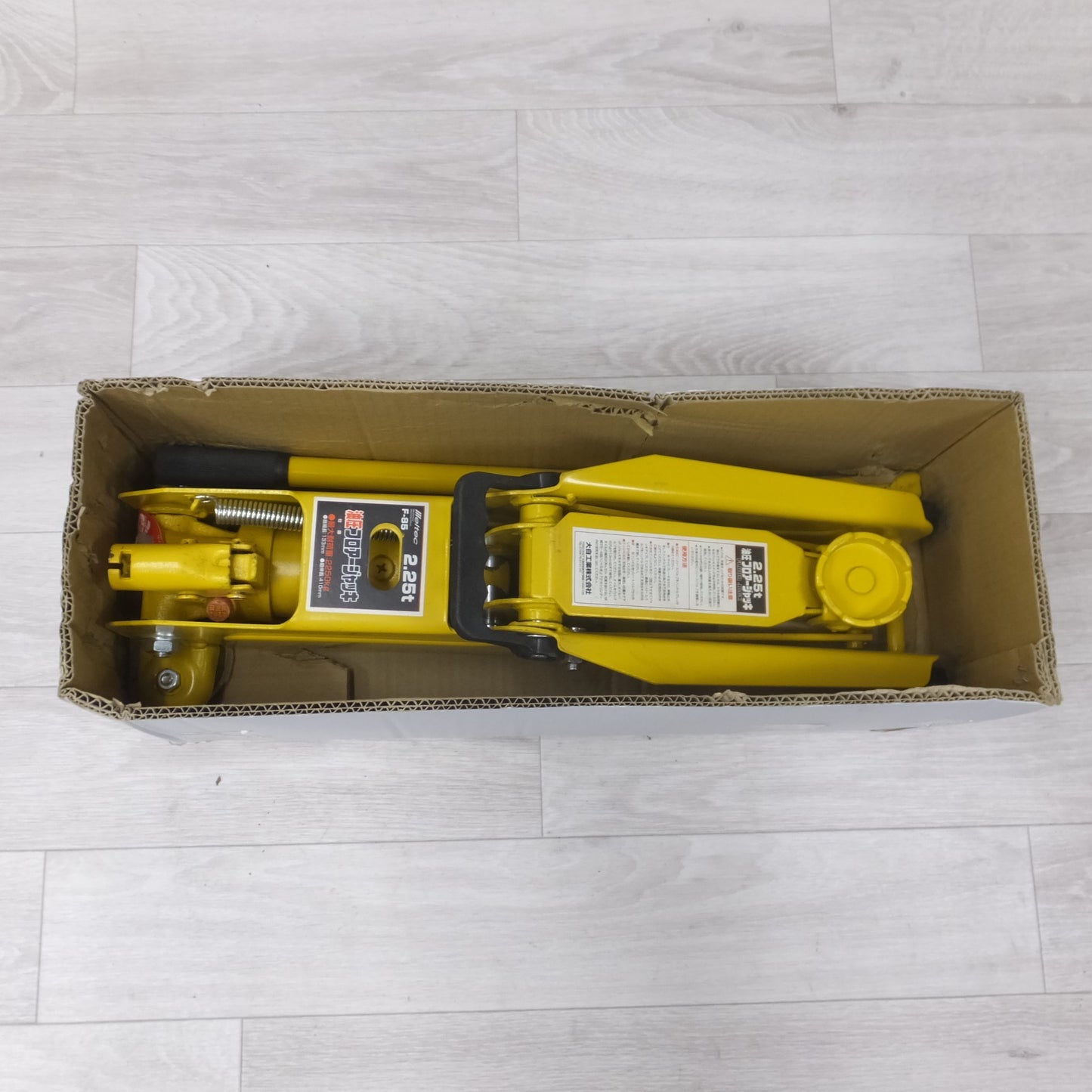 [送料無料] ◆Meltec メルテック 油圧フロアージャッキ F-85 2.25トン 2250kg フロアジャッキ 揚幅133-410mm◆
